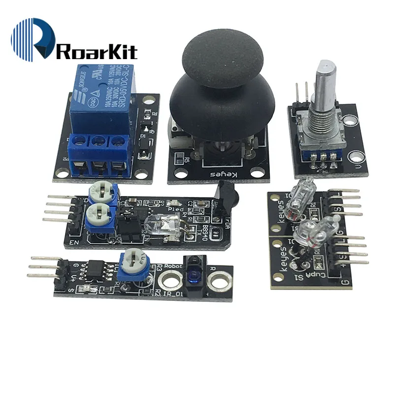 37 в 1 Сенсор набор &quotсделай сам&quot для Arduino 45 /RGB/ XY джойстик
