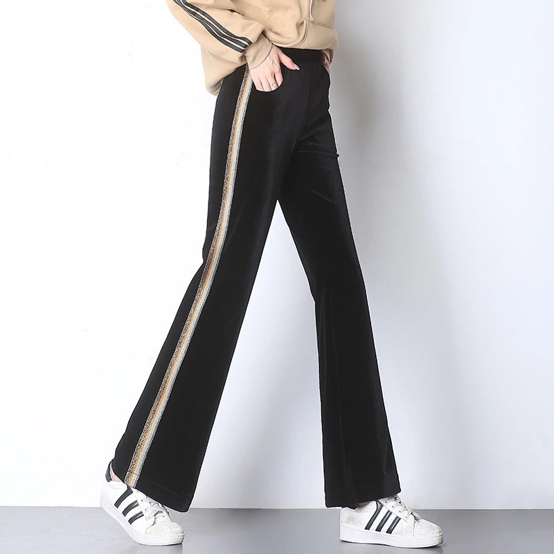 side stripe formal pants