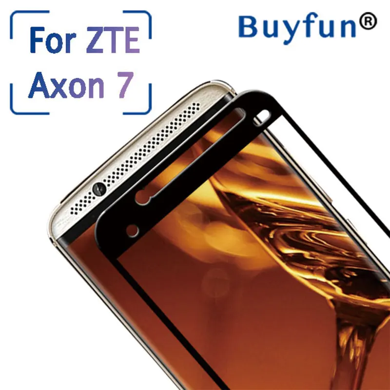 Защита экрана для zte Axon 7 закаленное стекло для zte Axon7 защитный чехол Glas на Axon 7 пленка полная защита