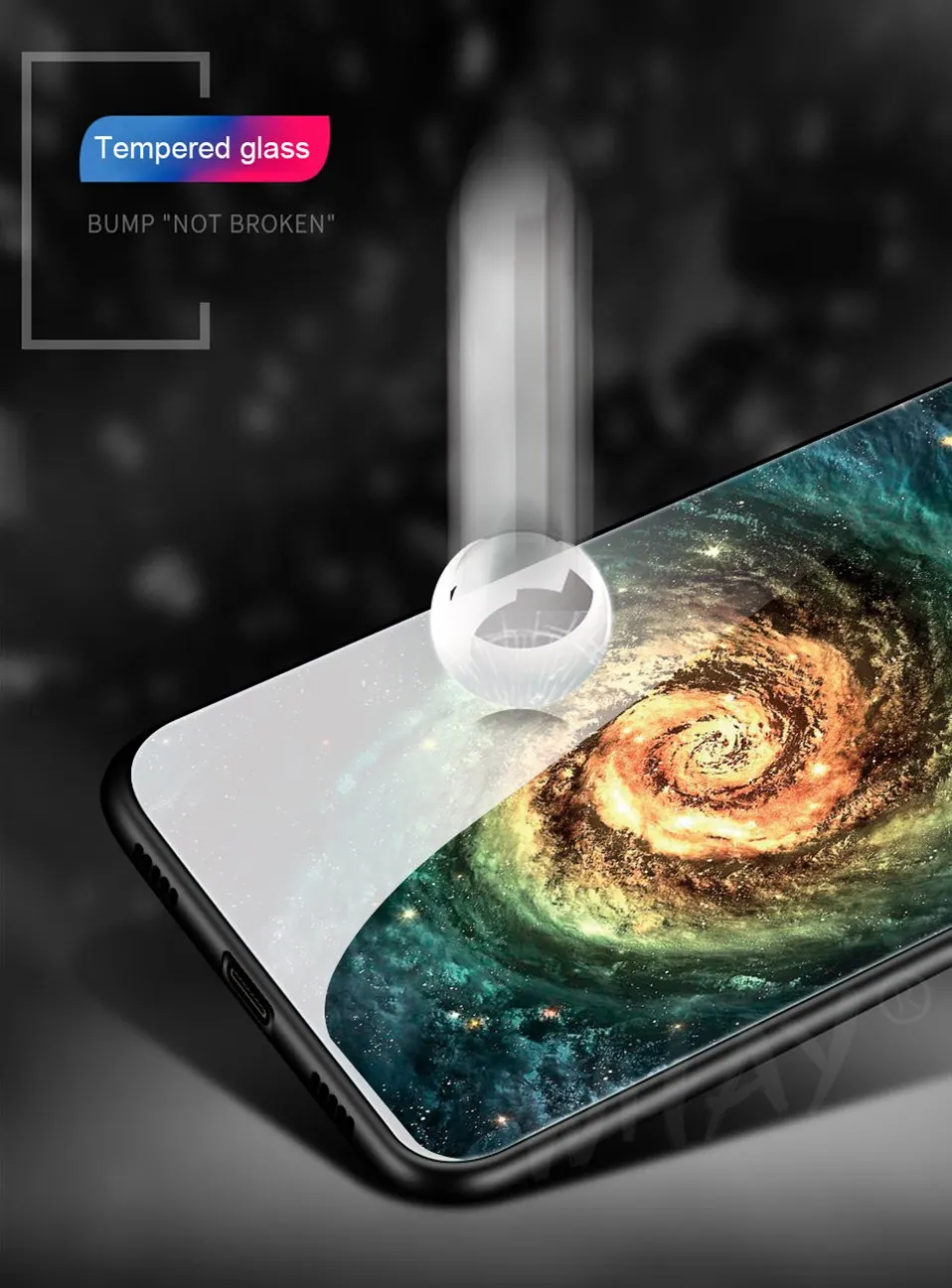 Glass Case For Huawei Nova 3 2i Coque Luxury Pattern Case For Huawei P20 Pro Mate 10 Honor 10 9 Lite Play 7A Y6 2018 P Smart     (8)