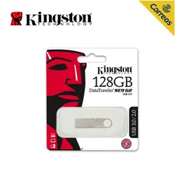 Kingston технология 128 ГБ USB флэш-накопитель usb type-A Разъем Флешка-ручка DTSE9G2 3,0 флеш-накопитель умственное кольцо памяти