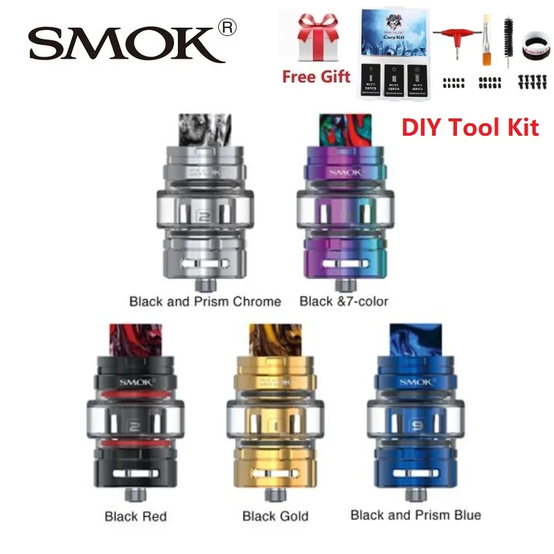 

New Original SMOK TF Tank 6ml TF Atomizer with TF Tank BF-Mesh Coil Top Filling Vape for E-Cigarettes Morph Vaporizer Smok Tank