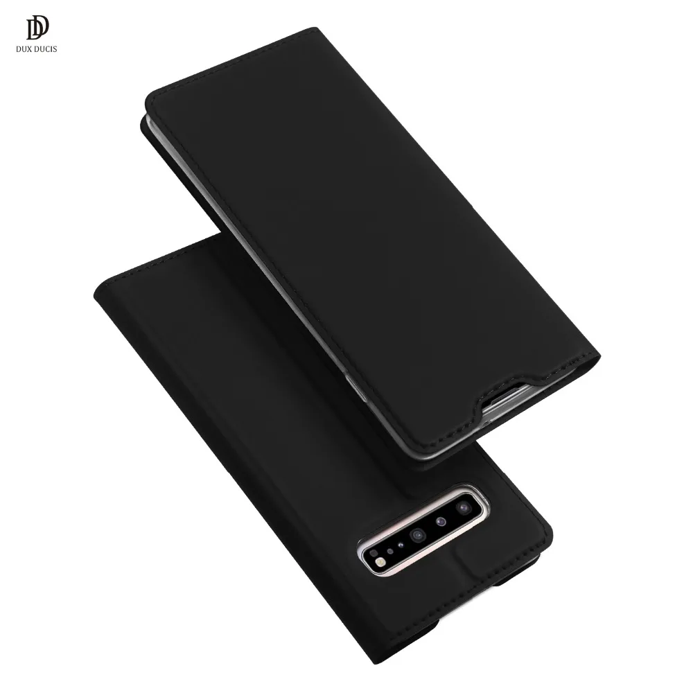 

DUX DUCIS Leather Flip Case For SAMSUNG S10 5G Wallet Capa business Book phone Cover case For SAMSUNG S10 5G case