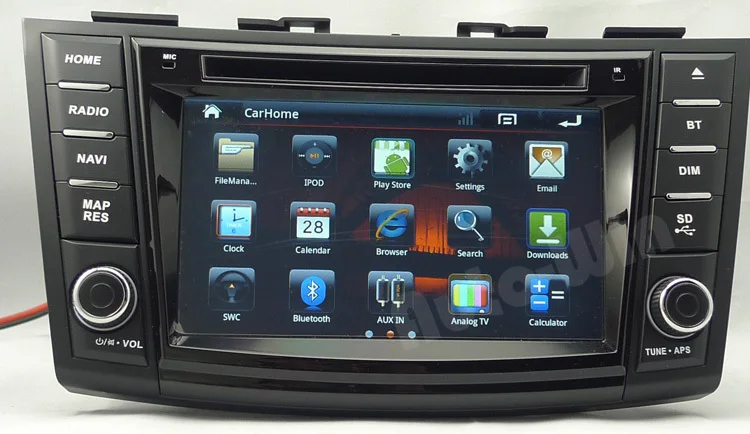 Car DVD for Suzuki Swift 2012 2013 with 