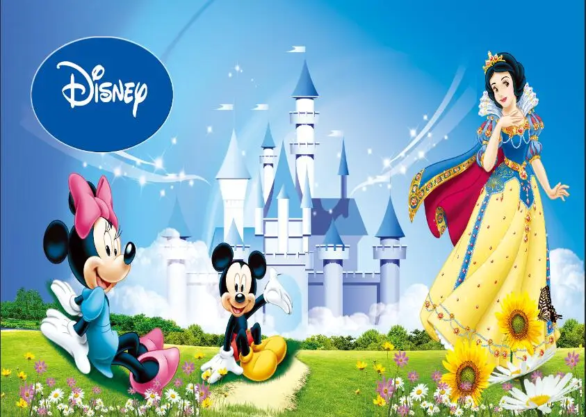 

SHENGYONGBAO Art Cloth Custom Photography Backdrops Prop Cartoon Mickey theme Photo Studio Background 19623-01