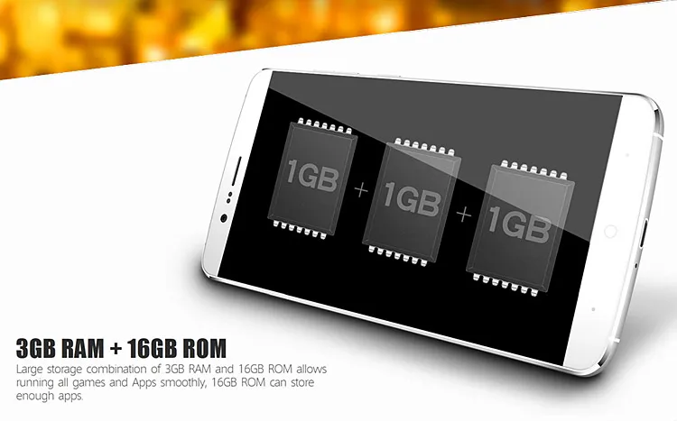 ELEPHONE P8000 MTK6753 1.3GHz Octa Core 5.5 Inch FHD Screen Android 5.1 4G LTE Smartphone