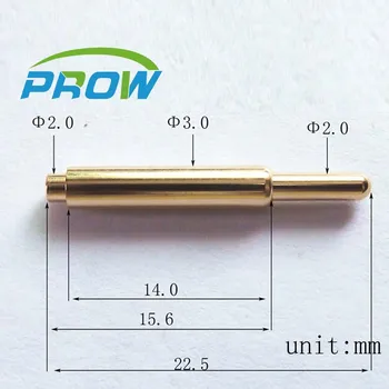 

[PR] pogo pin connector Free Shipping Digital telecommunication signal bluetooth antenna thimble Adjustable needle PG-3.0-22.5-R