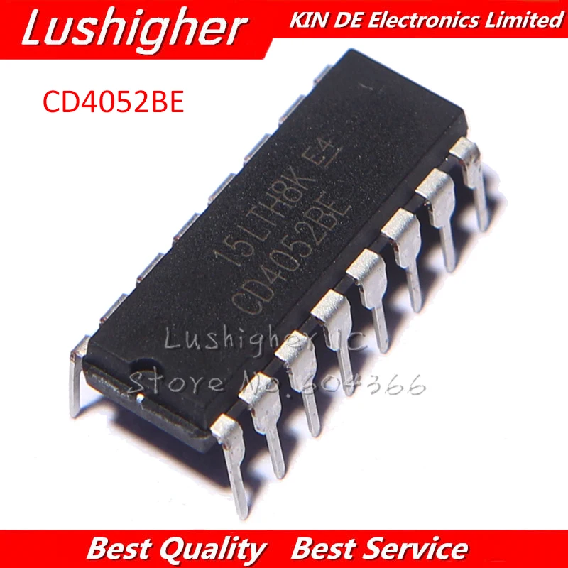 100 шт CD4052BE DIP16 CD4052 DIP новый и оригинальный IC | Электронные компоненты