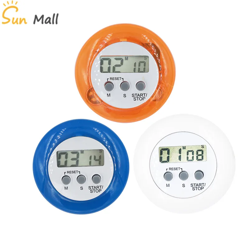 

Color LCD Digital Kitchen Countdown Timer Alarm with Stand Kitchen Timer Practical Cooking Timer Alarm Clock