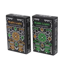 Ночная светящаяся семейная Праздничная Вечеринка забавная игровая карточка веселый родитель-ребенок Интерактивная игрушка Englis