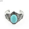 Tribal Bangle Cuff Bracelet Handmade Big Bracelets For Women Wide Bangle Pulsera Bohemian Jewelry 2