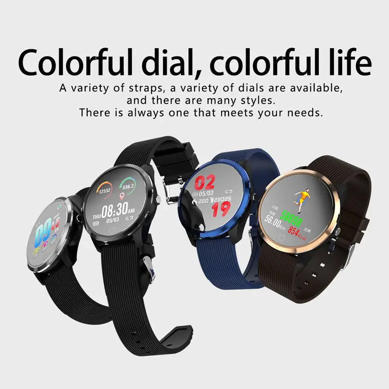 

GPS Running Watch Smartwatch Fitness Heart Rate Bluetooth SIM Phone For iPhone