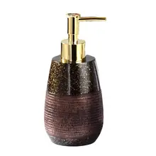 260 мл смолы насос бутылка многоразового использования, пустые контейнер столешницы декоративный дозатор лосьона для шампунь-гель для душа жидкое мыло