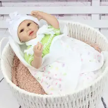 55 см 22 дюйма силиконовая кукла-Реборн, игрушки для девочек, ручная работа, новорожденная кукла, подарок на день рождения, игрушка для сна