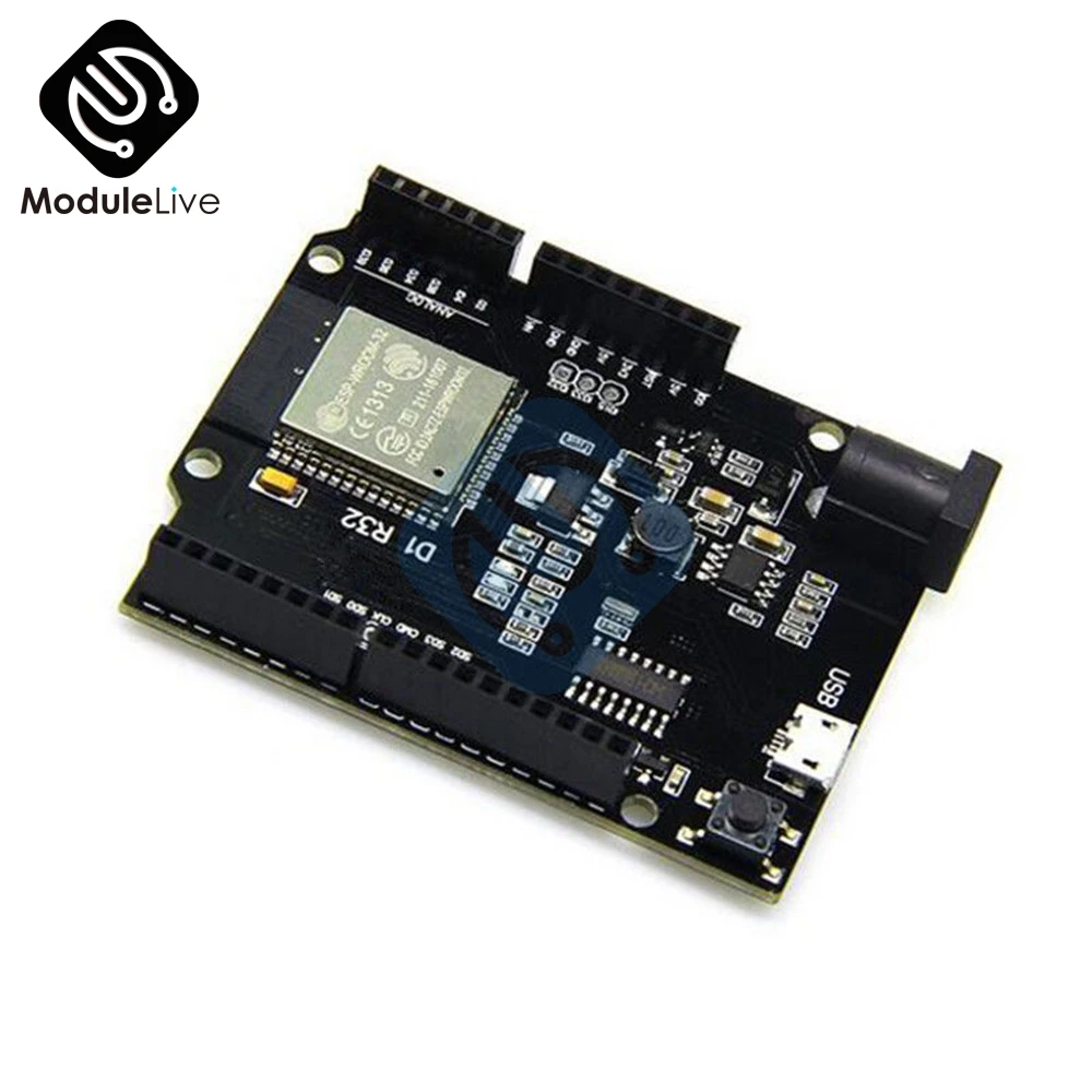 1 шт. Wemos D1 MINI ESP32 WiFi+ Bluetooth макетная плата 4MB Flash UNO D1 R32 для Arduino