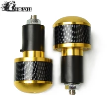 7/8 ''22 руль мотоцикла Кепки ручка для мотокросса наконечники для ручки управления мотоциклом для KAWASAKI NINJA Z250 ниндзя 650R/ER6F ZX6R ZX7R ZX9R ZX10R