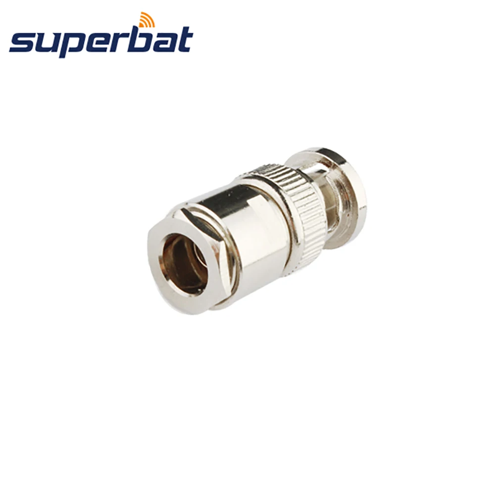 50ohm BNC Male Straight RF Coaxial Connector for Telecommunications