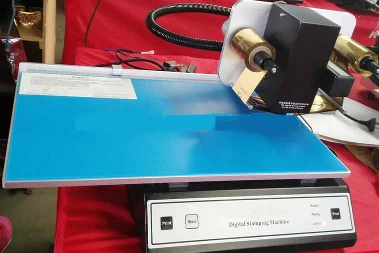 CE and SGS digital foil stamping printer on the roll ADL 3050A foil hot stamping Digital