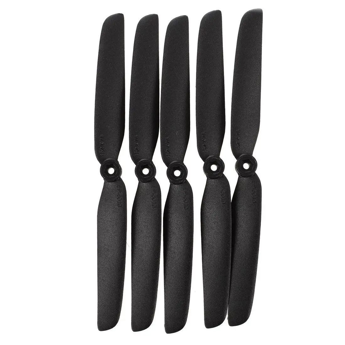5 x Electric font b RC b font Plane Gray Propellers Props 2 Blade 152x76mm 6x3