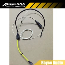 2 шт. Водонепроницаемый гарнитура конденсаторный микрофон профессиональный спорт активности XLR 3pin мини проводной микрофон для AKG Самсон Беспроводной Системы