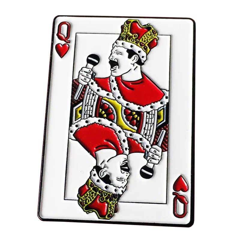 

Freddie Mercury Enamel Pin Brooch