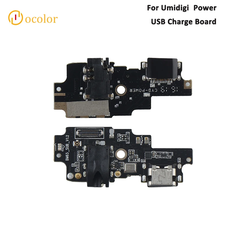Цветная зарядная плата для Umidigi Power USB-разъем Новые запасные части аксессуары