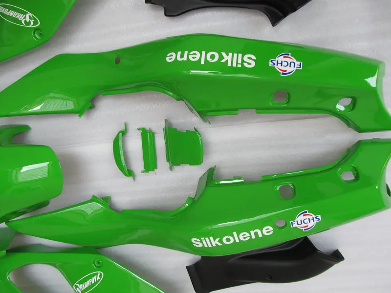 Комплект обтекателей для мотоцикла KAWASAKI Ninja ZX 6R 1994 1995 1996 ZX6R 94 95 96 97 ABS зеленый