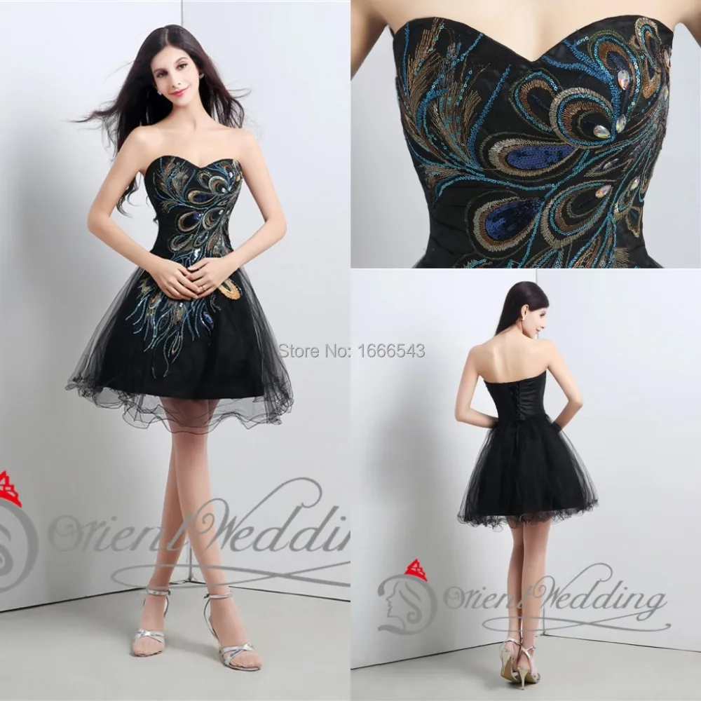 short sleeve black babydoll dress