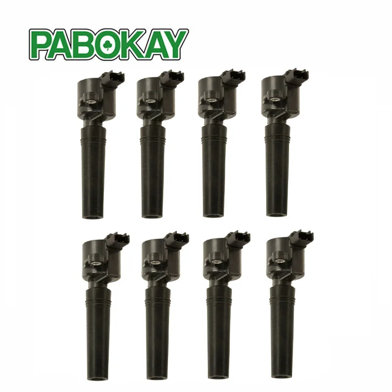 Для Jaguar S-Тип XJ8 4.0L V8 набор из 8 катушки зажигания 2 pin Eurospare XR827823 5C1197 C563 XR827823ES