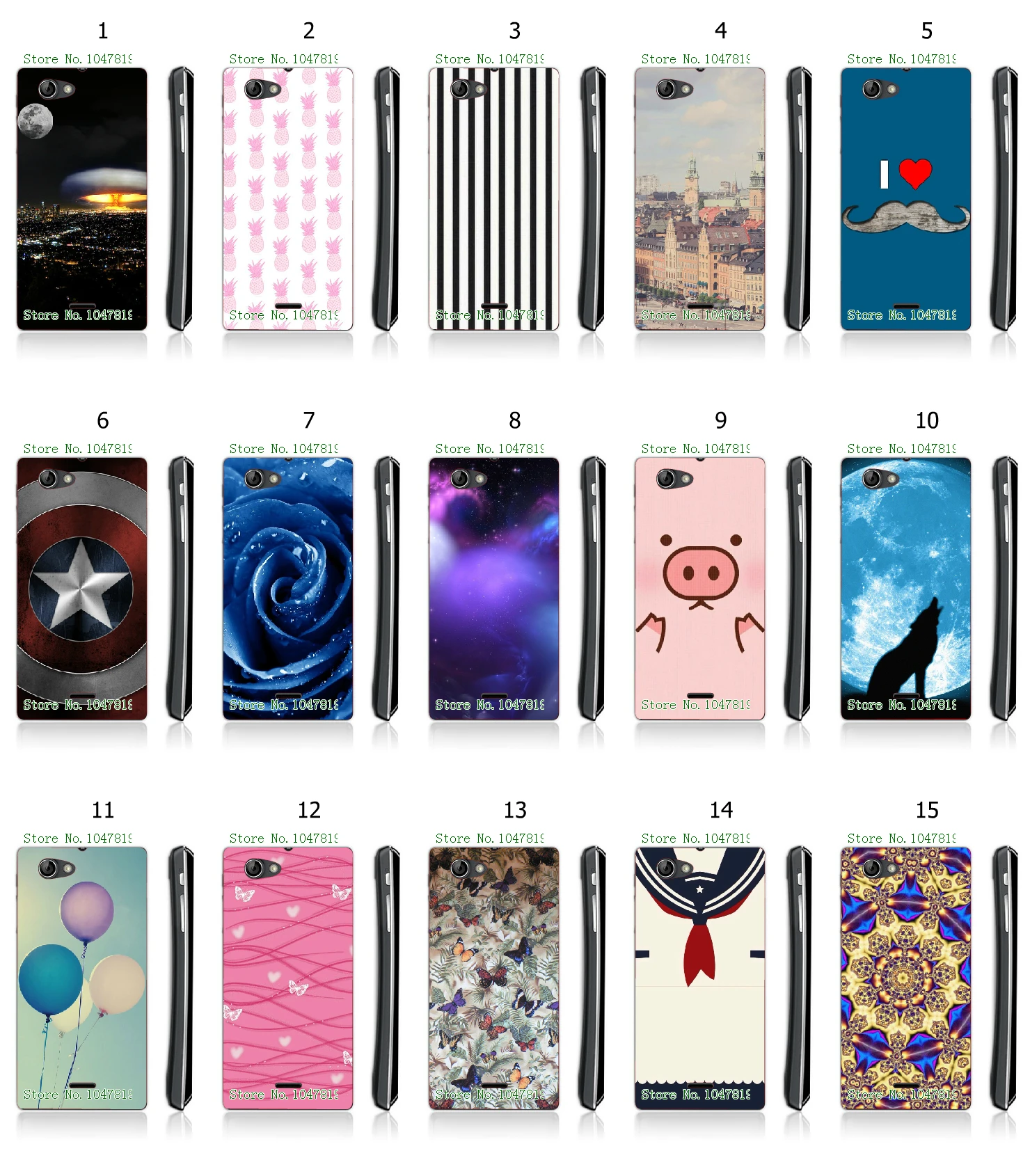 Hot Selling Perfect Design Painting Case hot18 white hard cases for SONY ST26I case cover free shipping |
