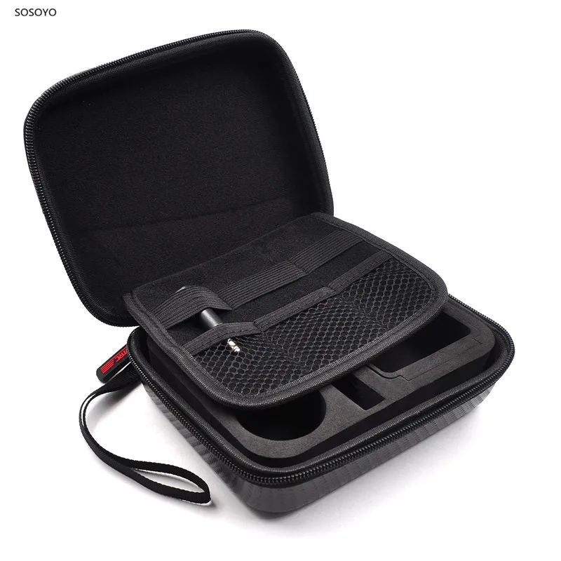

3 in 1 Portable Storage Bag Carrying Case Waterproof handbag with Silicone lens cap Set For DJI Osmo Action camera Accessories
