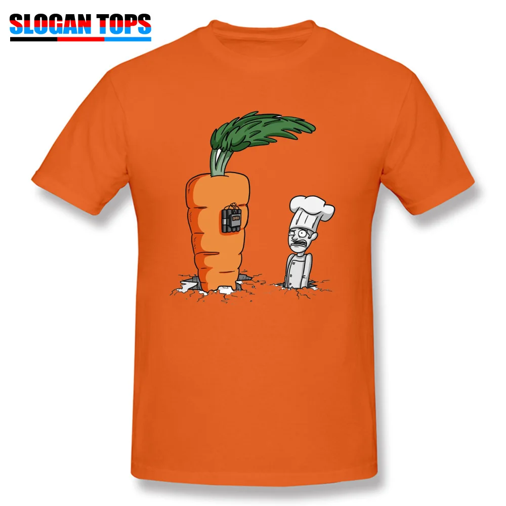 Customized bomb material Round Collar T-shirts NEW YEAR DAY Tops Shirt Short Sleeve for Men Dominant All Cotton Custom T-Shirt bomb material orange