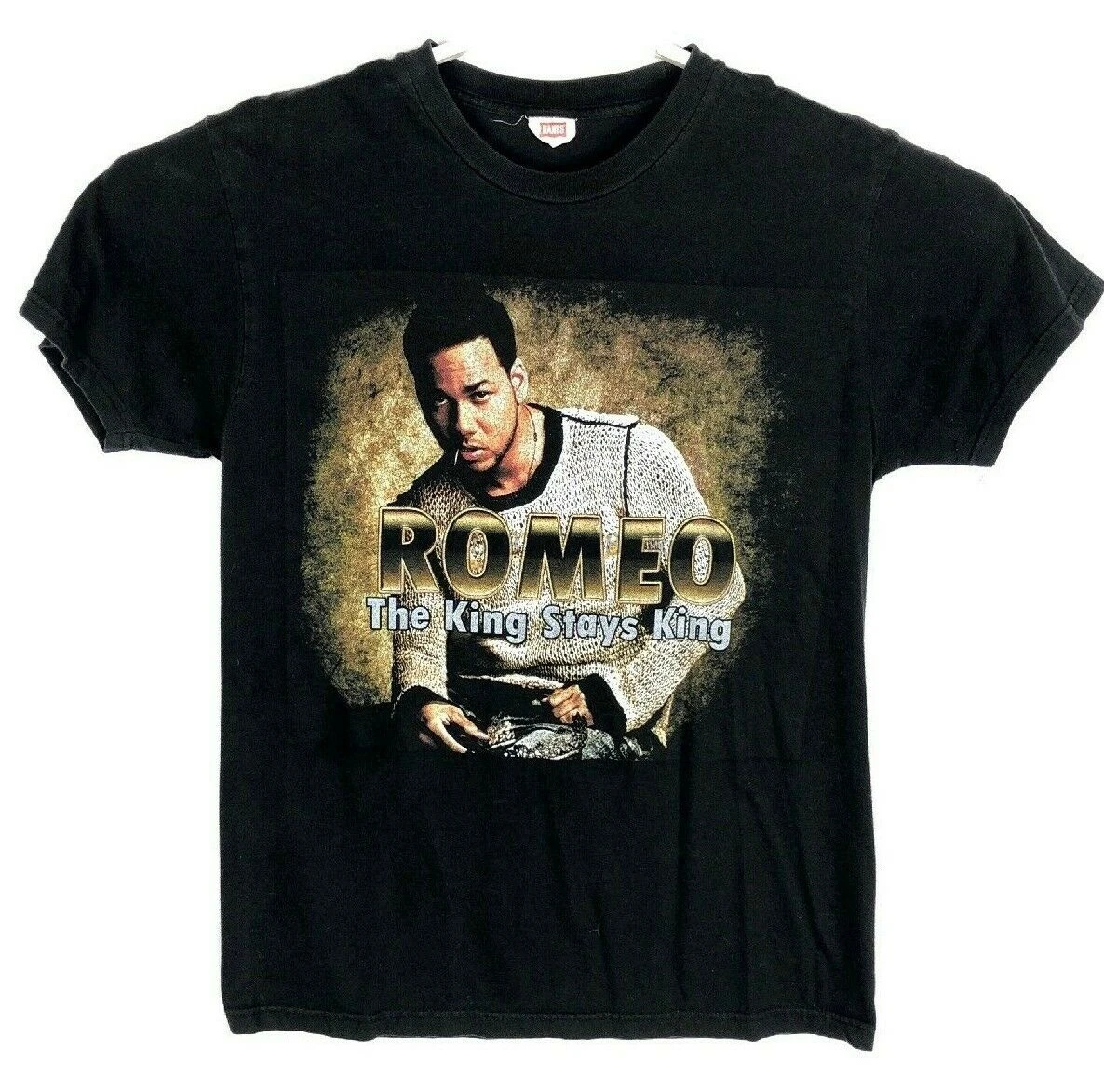 Винтажная графическая Футболка с принтом Romeo Santos The King Stays Tour футболка S-3xl из 100%