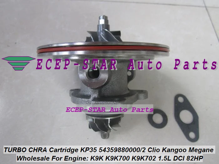 Turbo Cartridge CHRA KP35 54359880000 54359880002 For NISSAN Almera For Renault Clio Kangoo Megane K9K K9K702 1.5L (3)