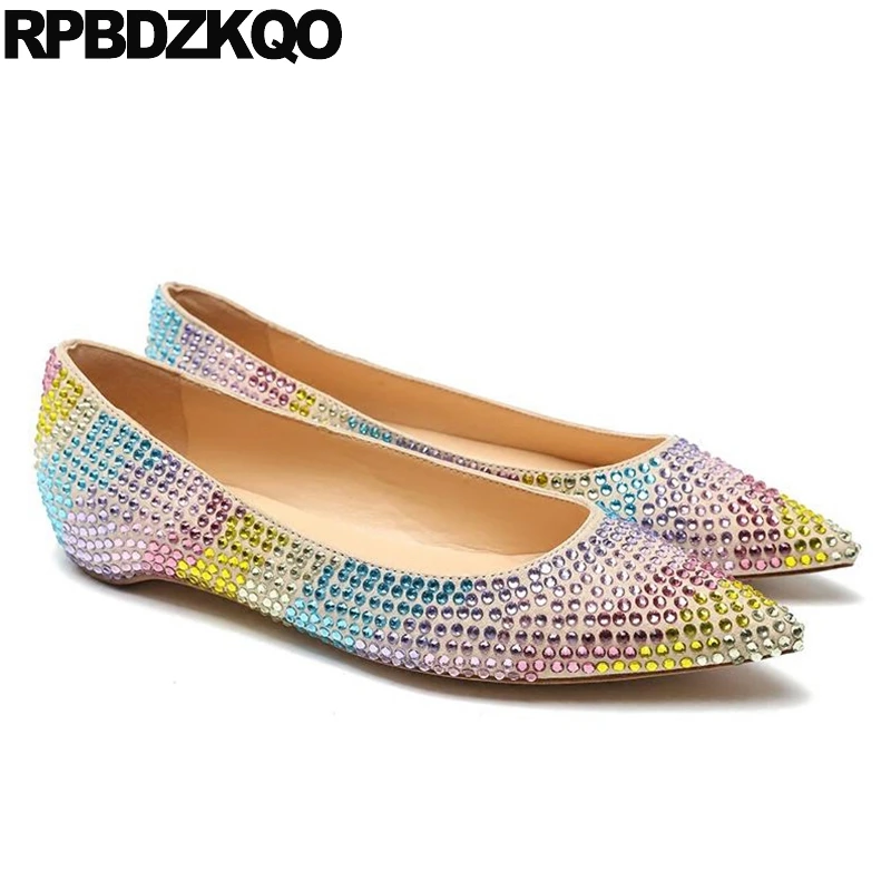 Женские туфли на плоской подошве с острым носком|slip on flats|slip onshoes european |