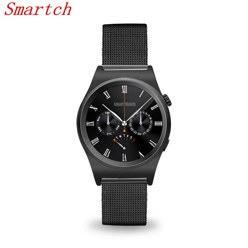 

Smartch X10 Smart Watch Fashion Steel/Leather band 2502C Bluetooth 4.0 Heart Rate Sync phone Passometer With Camera For IOS Andr