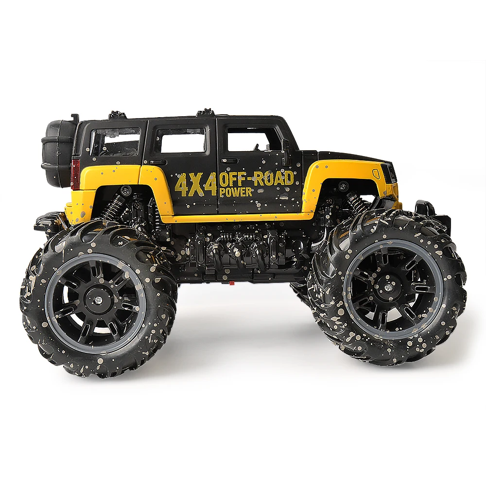 GizmoVine RC автомобилей 2,4 ГГц 1/16 RC байк 2 колеса Рок Гусеничный ралли Bigfoot автомобилей Off- внедорожник дистанционного управления автомобилем