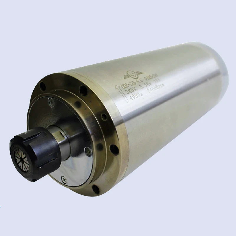 

Wood aluminum milling spindle motor 5.5kw power AC380V water cooling type made in China