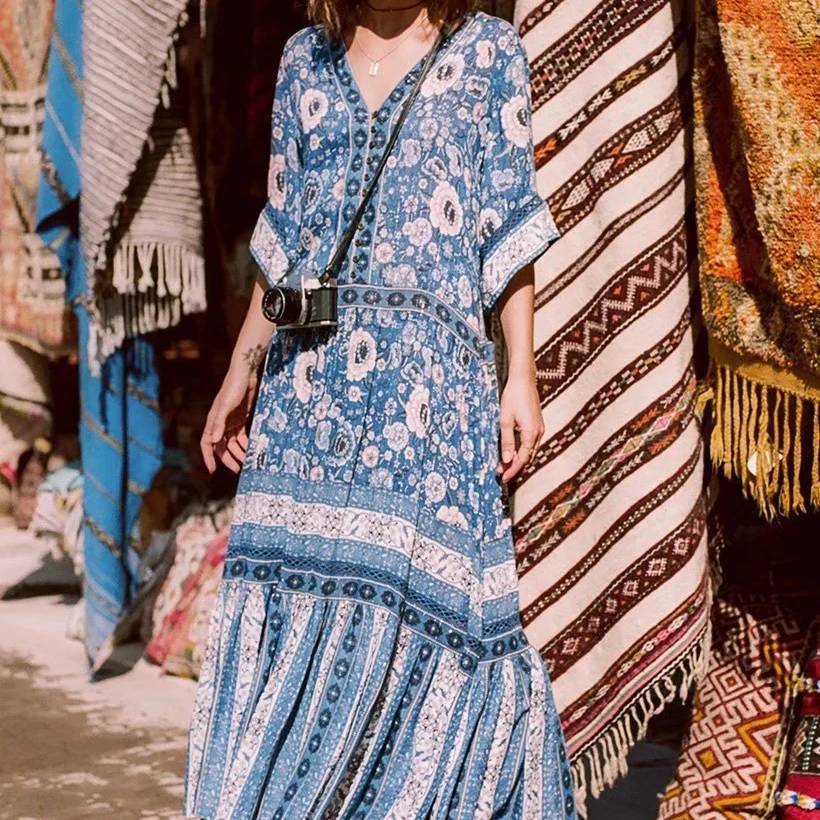 Платье в стиле бохо. Платье в стиле бохо. Стиль бохо 2021 - 2022. Платье бохо цветное. Платье макси в стиле бохо.