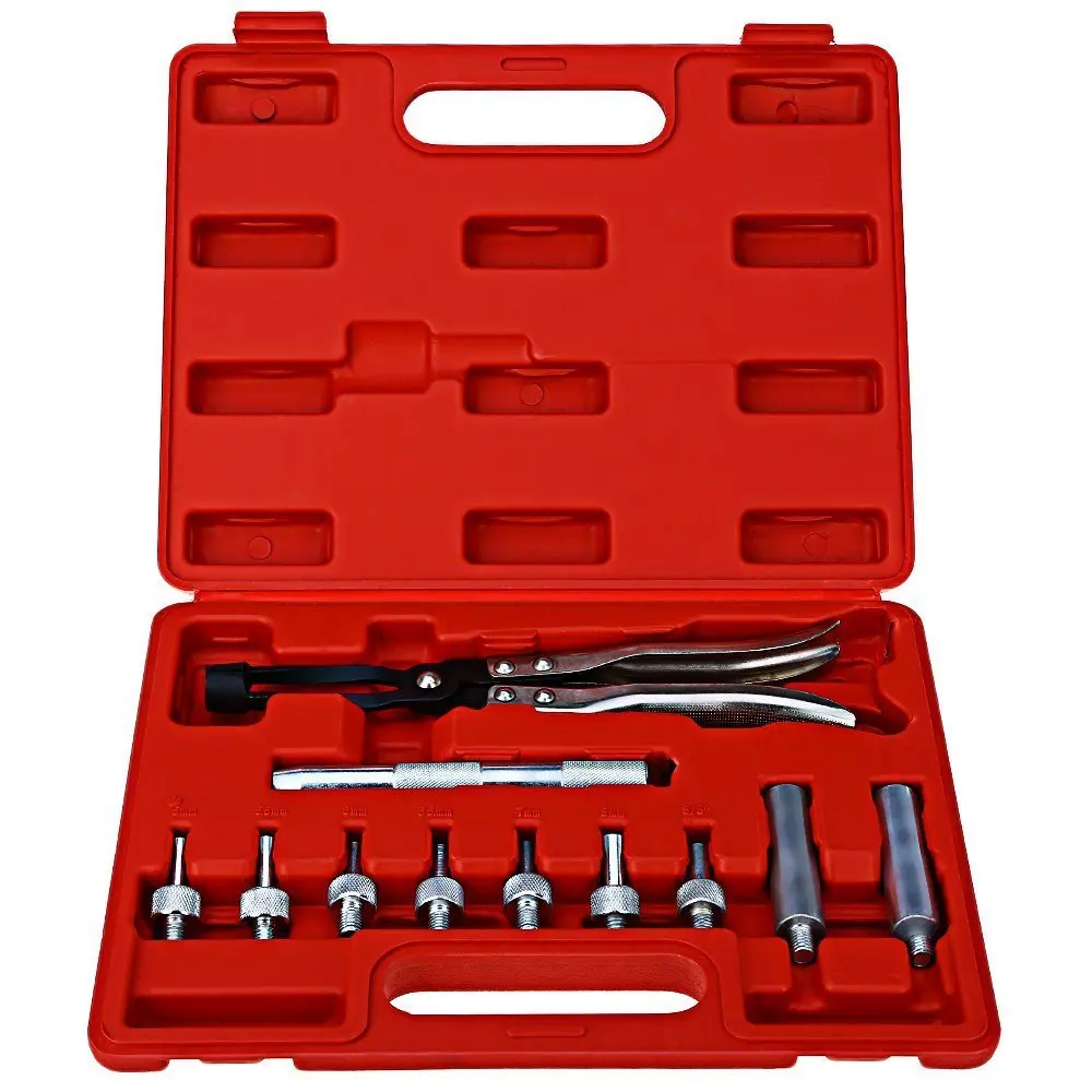 11 Pcs Valve Stem Oil Seal Removal Tool Installer Pliers Vehicle Car Garage