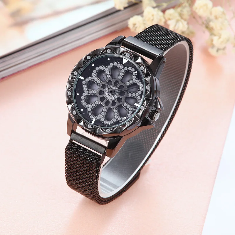 Quartz Lovers Watches Female Simple Luxury Women Jewelry Accessories FashionTime to Turn Watch For Couple Waterproof 1