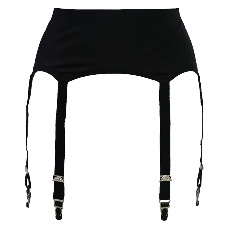 Women Garters Seamless Panties Garter Belt 6 Wide Straps Vintage Metal Buckles Sexy Belt for Stocking Sexy Wedding Lingerie Women Garters Seamless Panties Garter Belt 6 Wide Straps Vintage Metal Buckles Sexy Belt for Stocking Sexy Wedding Lingerie