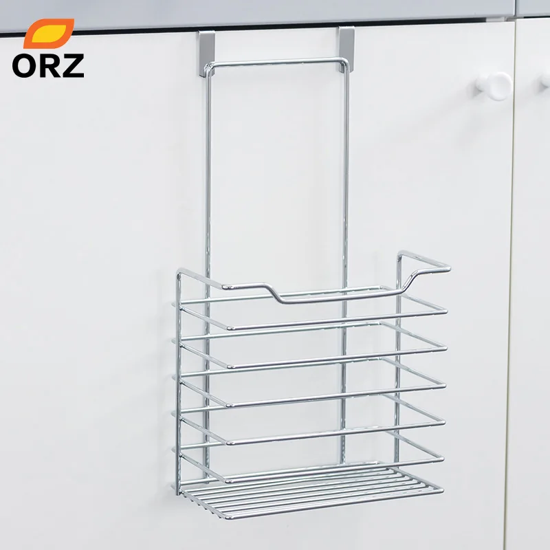 ORZ المطبخ تخزين منظم أنحاء مجلس الوزراء الباب حامل سلة المنزل مكتب درج حقيبة للتخزين الحمام منظم رف