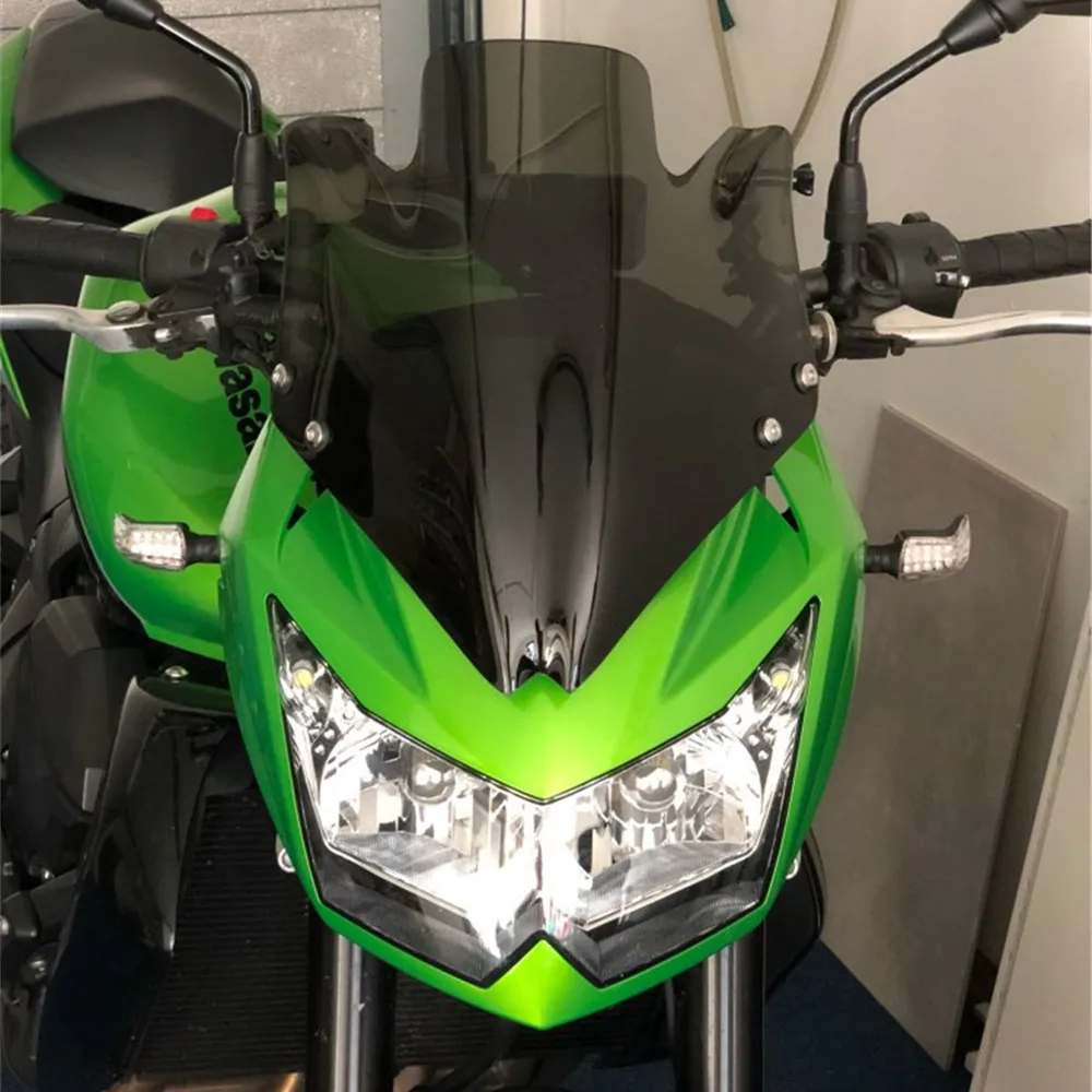 Мотоцикл для Kawasaki Z 750 Z750 2007 2008 2009 2010 2011 2012 ветряное дефлекторное Дымовое черное