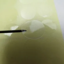 Прозрачные этикетки Стикеры 25 мм x 25 мм круговой Диаметр 25 мм 2.5 см Уплотнение Этикетка Стикеры ПВХ прозрачные этикетки стикеры DIY лейбл