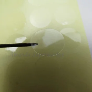 

Transparent Label Sticker 25mm x 25mm Circular Diameter 25mm 2.5cm Sealing Label Sticker PVC Transparent Label Sticker DIY Label