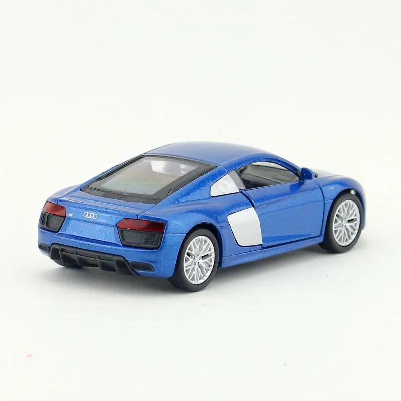 Совершенно WELLY 1/36 масштаб Германия AUDI R8 V10 литой металлический оттягивающий назад модель автомобиля игрушка для подарка/детей/коллекции