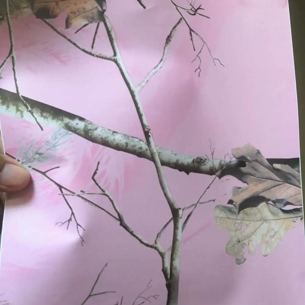 PINK Mossy OAK Grass CAMO Vinyl Film For Car wrap covering FOIL  (3)