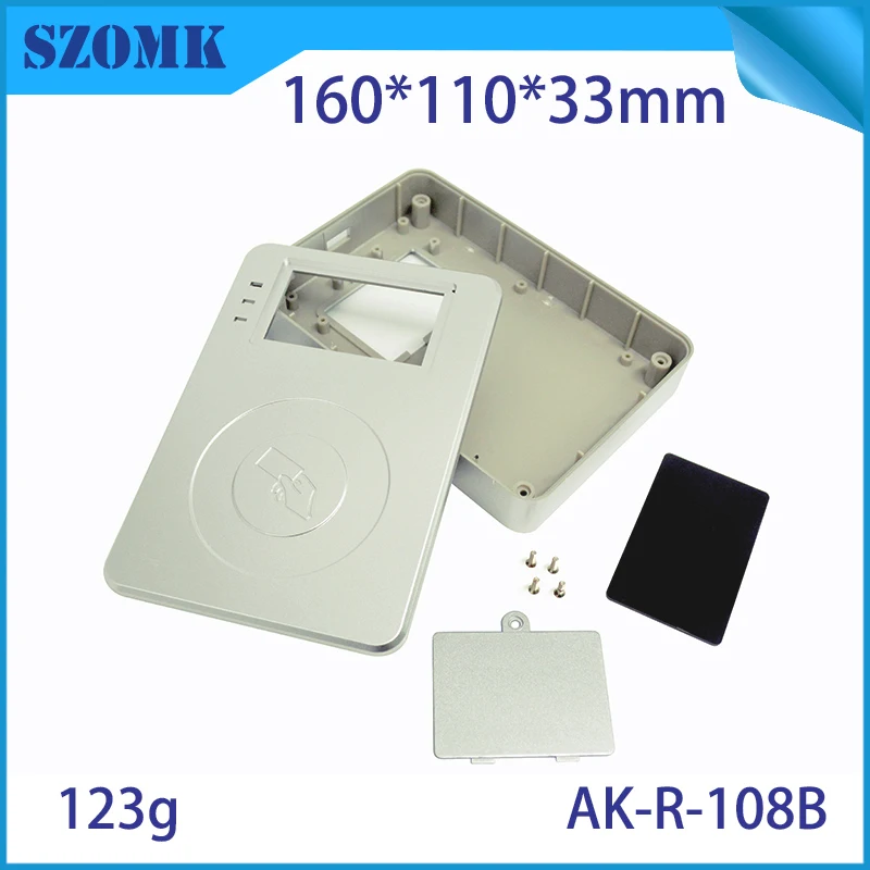 szomk IC card reader plastic enclosure for electronics project plastic sensor junction box distribution box instrument case plastic housing for pcb (16)