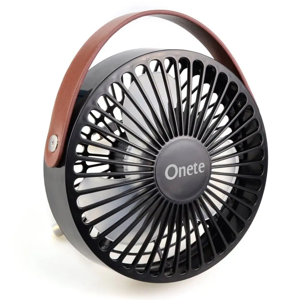 

Mini USB personal desktop fan, portable and low noise design adjustable bracket ideal for home office travel